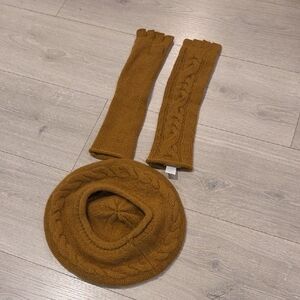 Cashmere Nordstrom Hat And Gloves Set